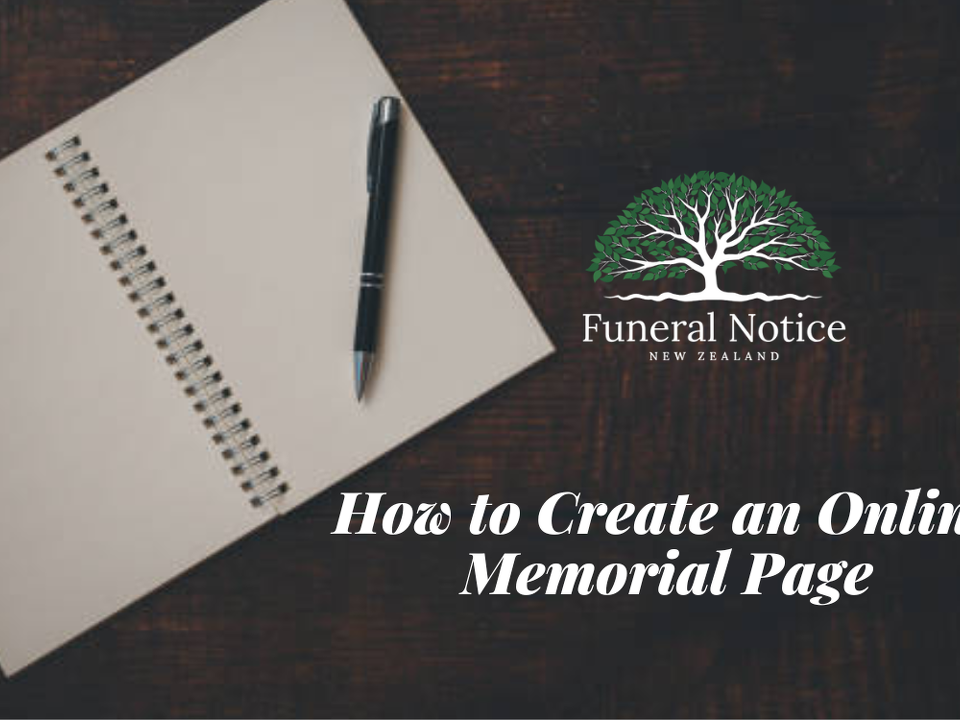 How to Create an Online Memorial Page