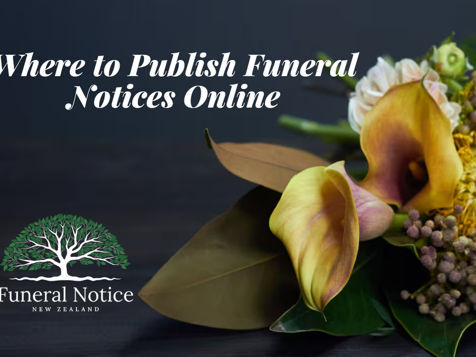 Where to Publish Funeral Notices Online